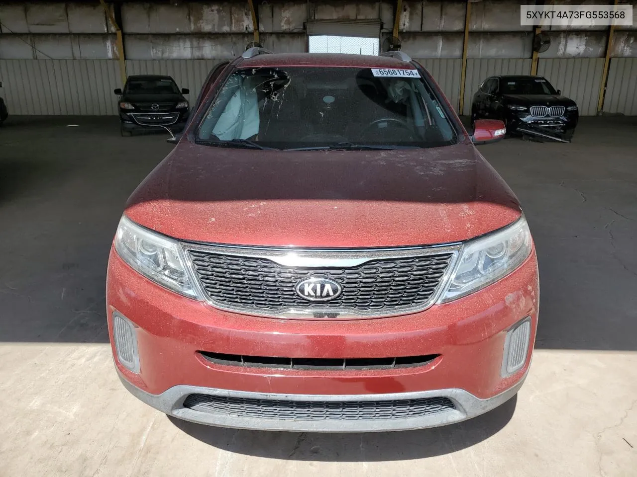 5XYKT4A73FG553568 2015 Kia Sorento Lx