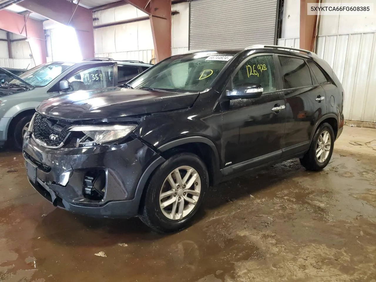 2015 Kia Sorento Lx VIN: 5XYKTCA66FG608385 Lot: 66744824