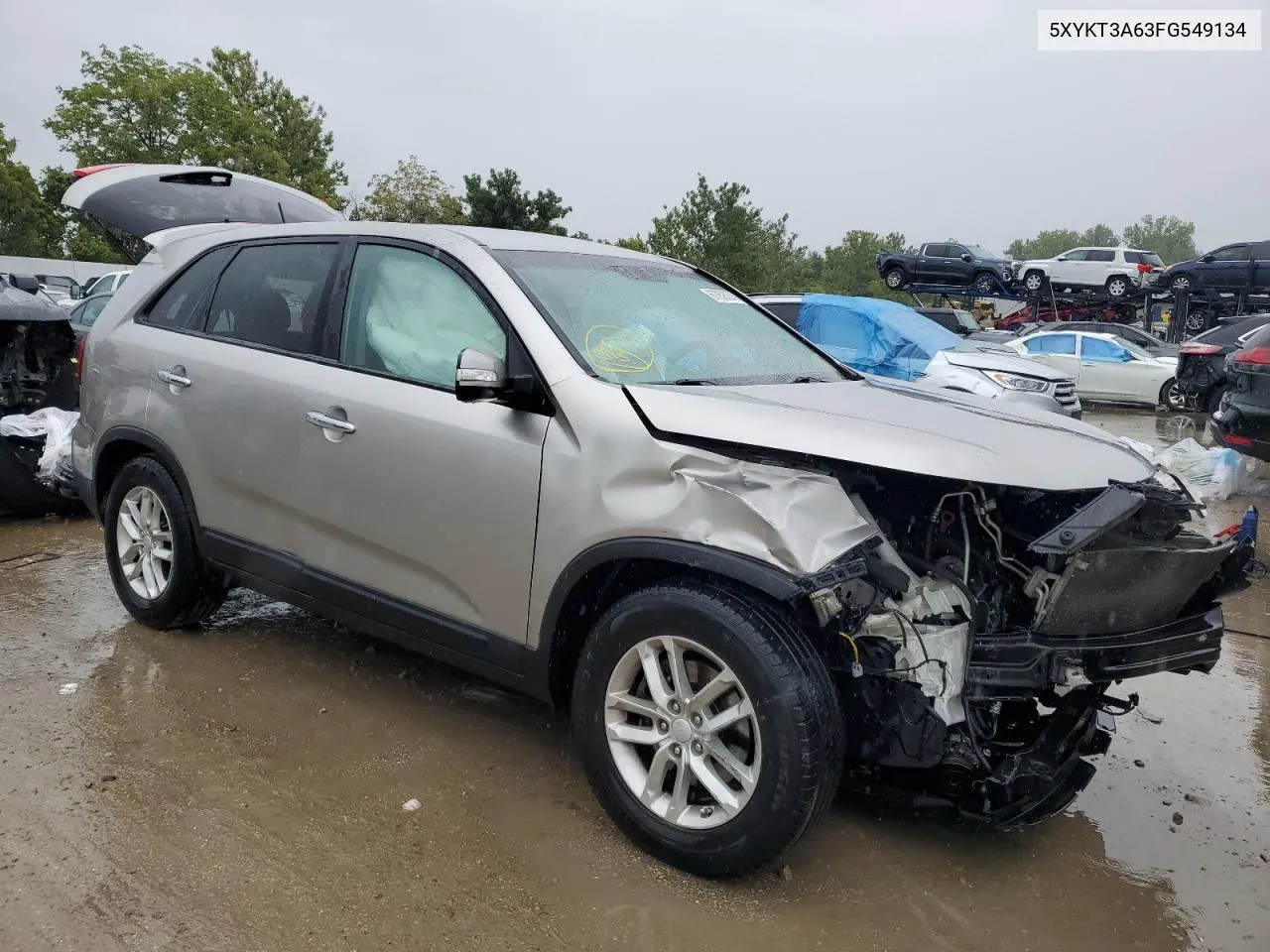 5XYKT3A63FG549134 2015 Kia Sorento Lx