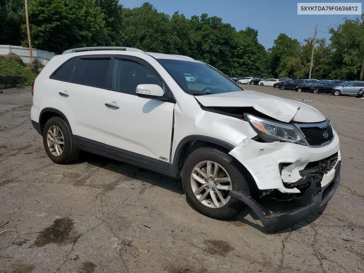 2015 Kia Sorento Lx VIN: 5XYKTDA79FG636812 Lot: 67446524