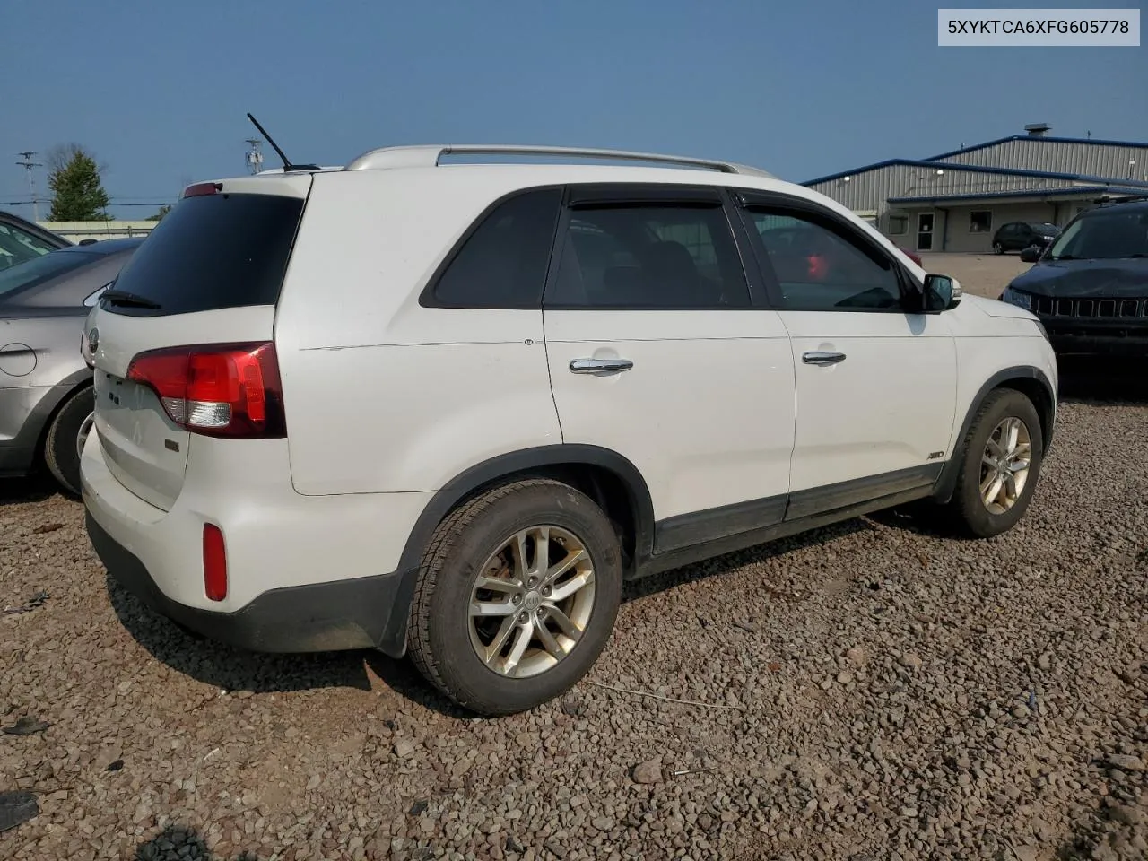 5XYKTCA6XFG605778 2015 Kia Sorento Lx