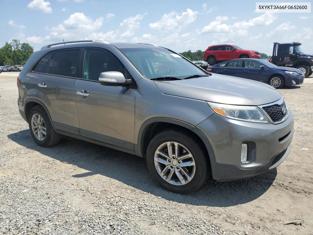 2015 Kia Sorento Lx VIN: 5XYKT3A66FG652600 Lot: 67652144