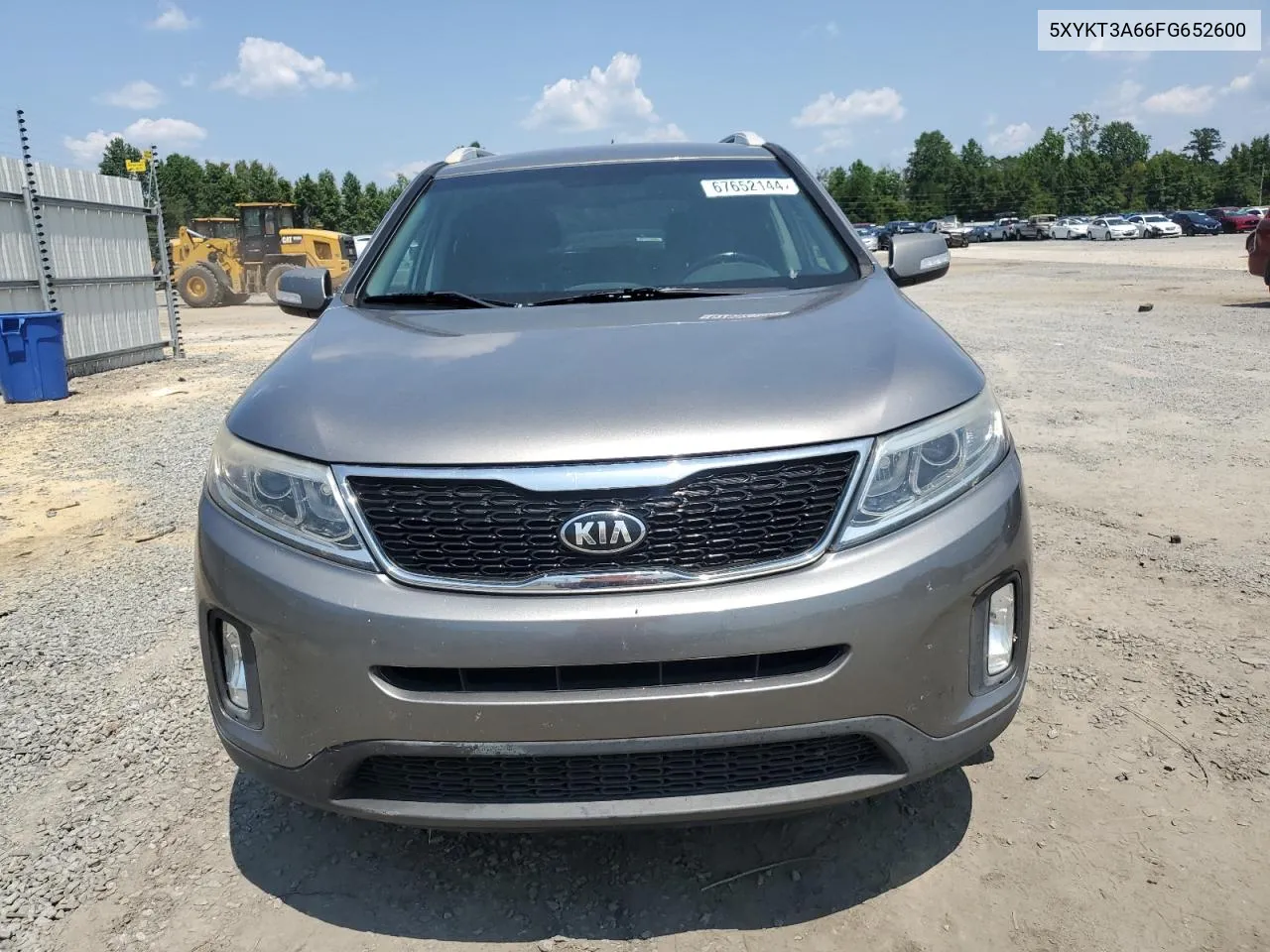 2015 Kia Sorento Lx VIN: 5XYKT3A66FG652600 Lot: 67652144