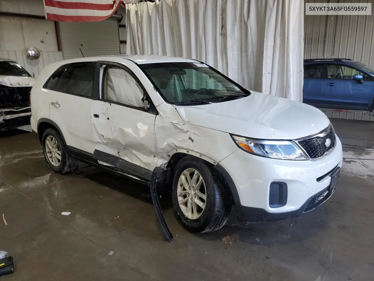 2015 Kia Sorento Lx VIN: 5XYKT3A65FG559597 Lot: 67730574