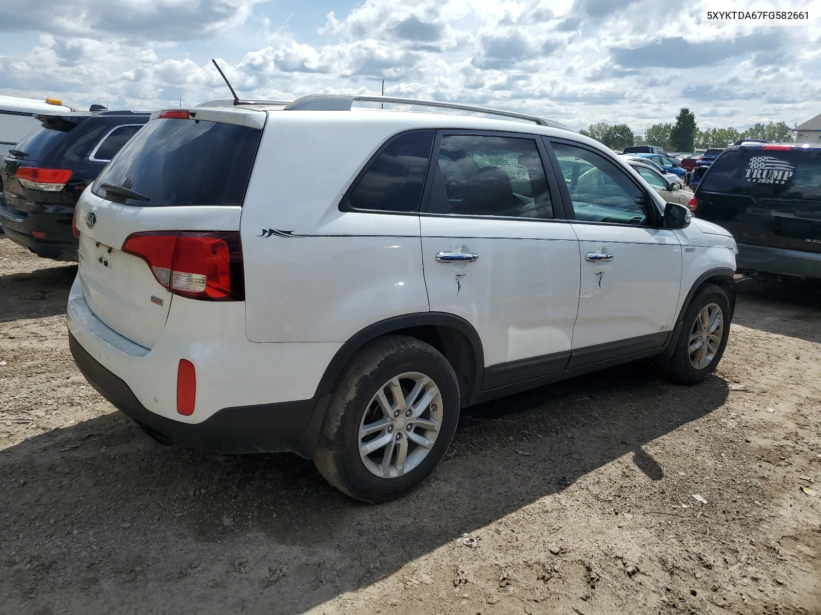 5XYKTDA67FG582661 2015 Kia Sorento Lx