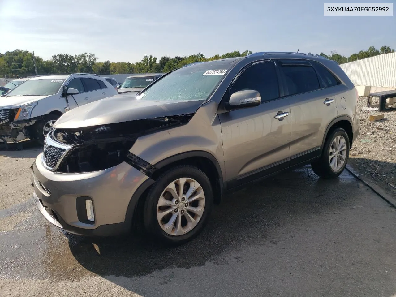 2015 Kia Sorento Ex VIN: 5XYKU4A70FG652992 Lot: 68255464