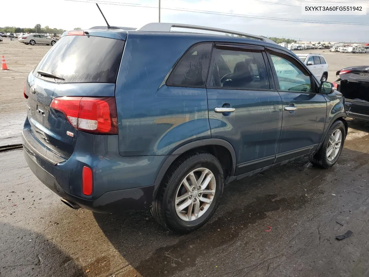 5XYKT3A60FG551942 2015 Kia Sorento Lx