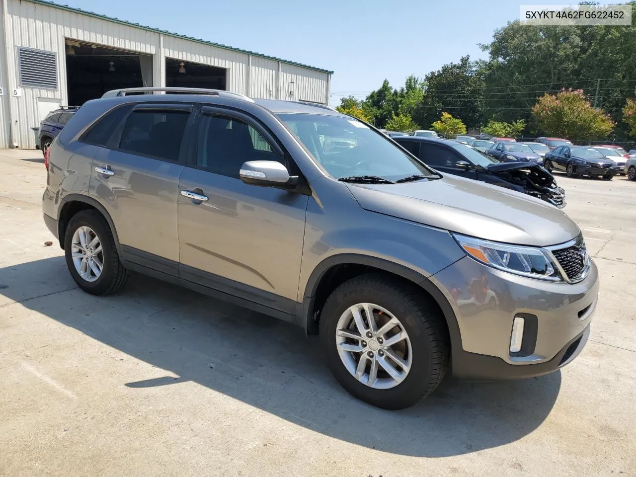 2015 Kia Sorento Lx VIN: 5XYKT4A62FG622452 Lot: 68606034