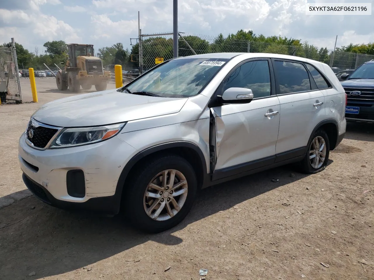 2015 Kia Sorento Lx VIN: 5XYKT3A62FG621196 Lot: 68875994