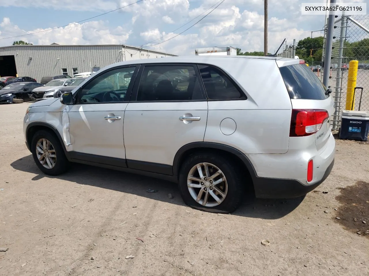 2015 Kia Sorento Lx VIN: 5XYKT3A62FG621196 Lot: 68875994