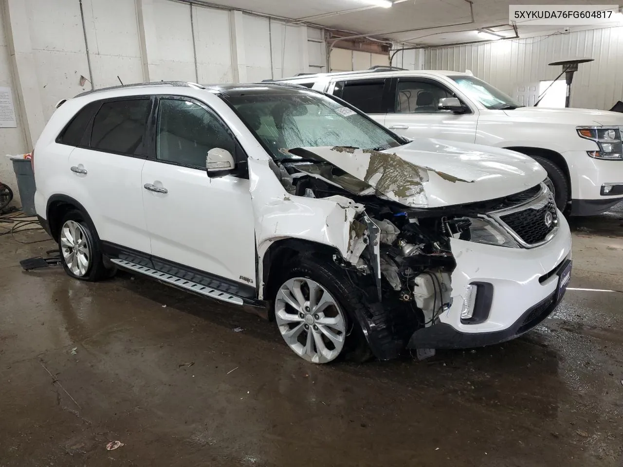 2015 Kia Sorento Ex VIN: 5XYKUDA76FG604817 Lot: 69159184