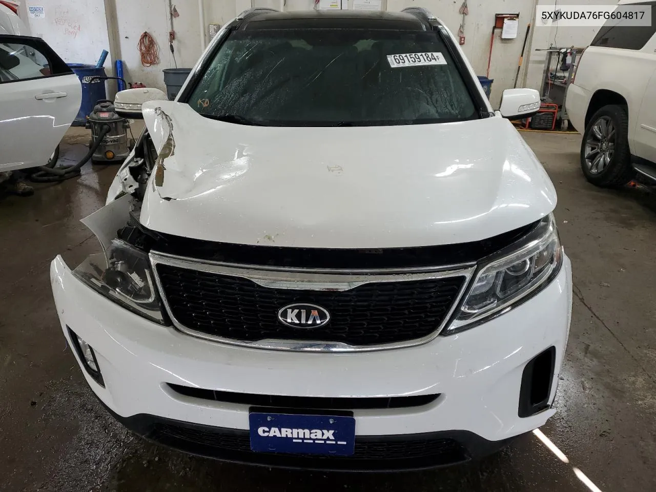 2015 Kia Sorento Ex VIN: 5XYKUDA76FG604817 Lot: 69159184