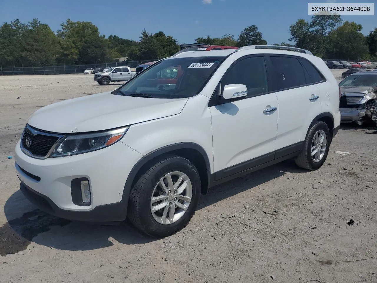 5XYKT3A62FG644008 2015 Kia Sorento Lx