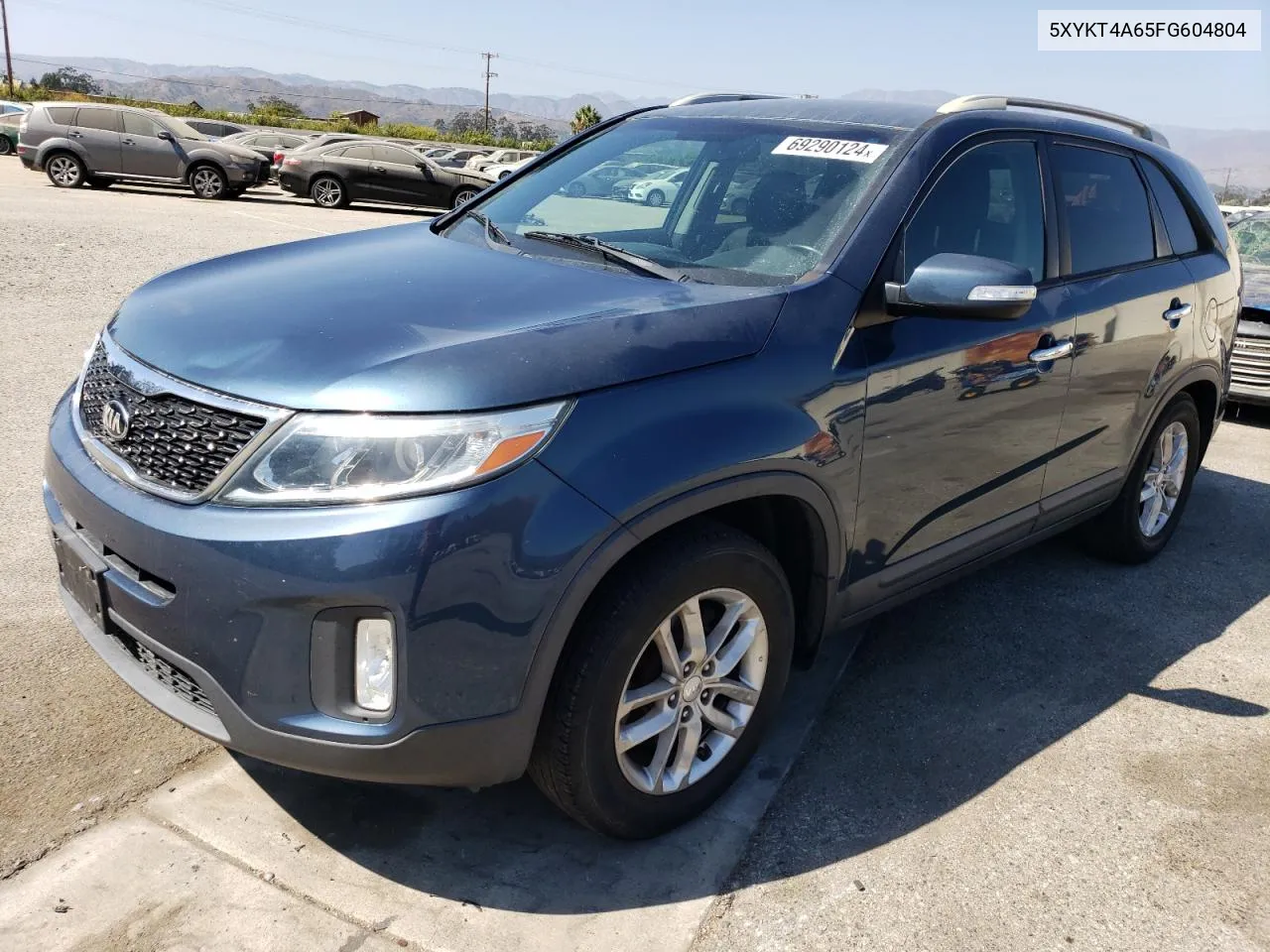 5XYKT4A65FG604804 2015 Kia Sorento Lx