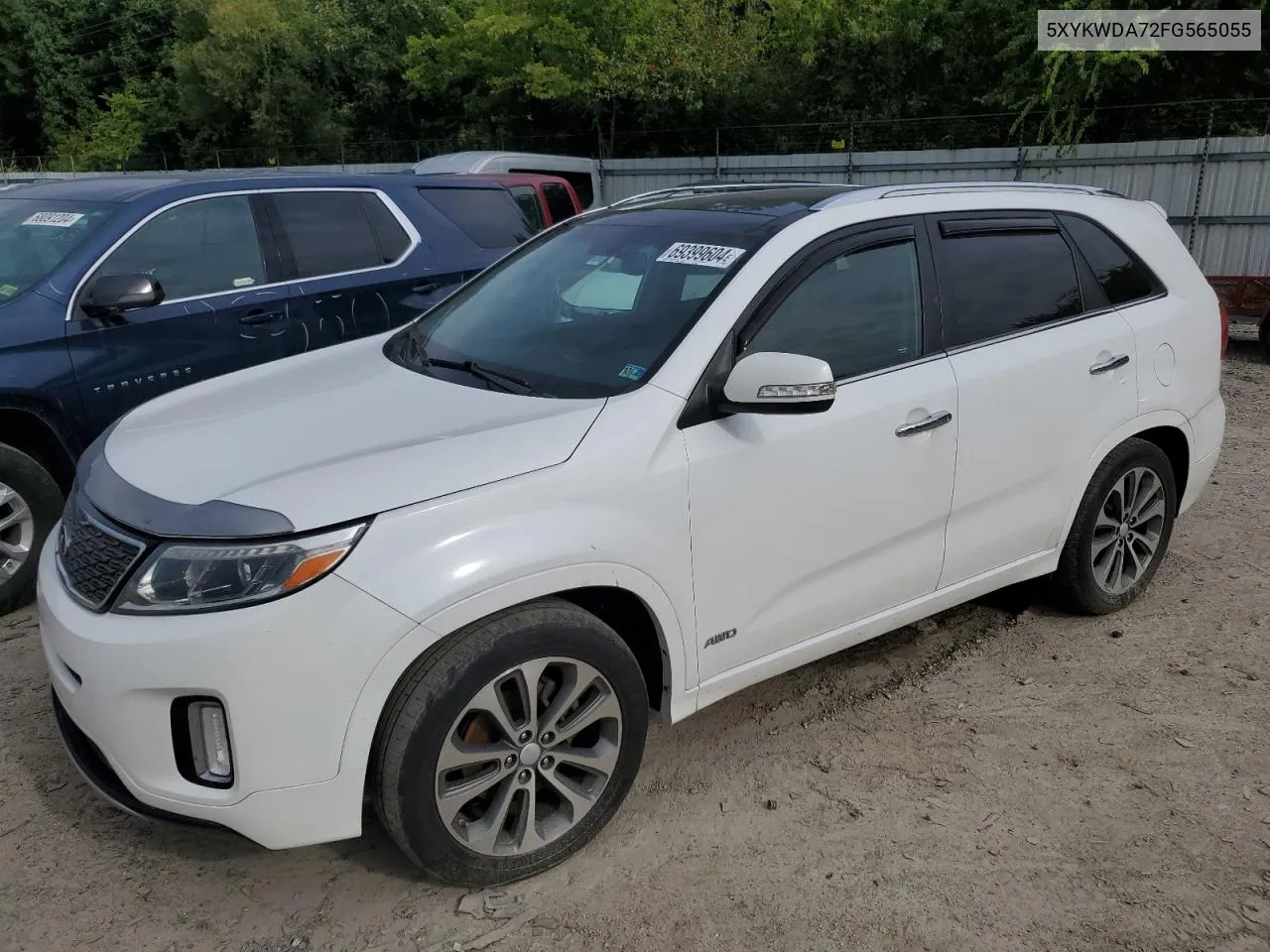 5XYKWDA72FG565055 2015 Kia Sorento Sx