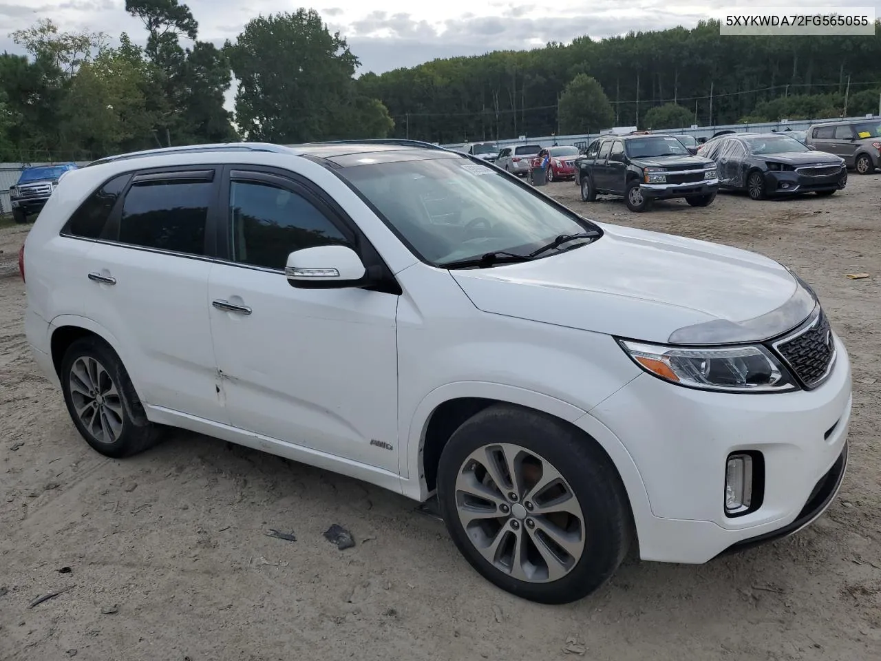 2015 Kia Sorento Sx VIN: 5XYKWDA72FG565055 Lot: 69399604