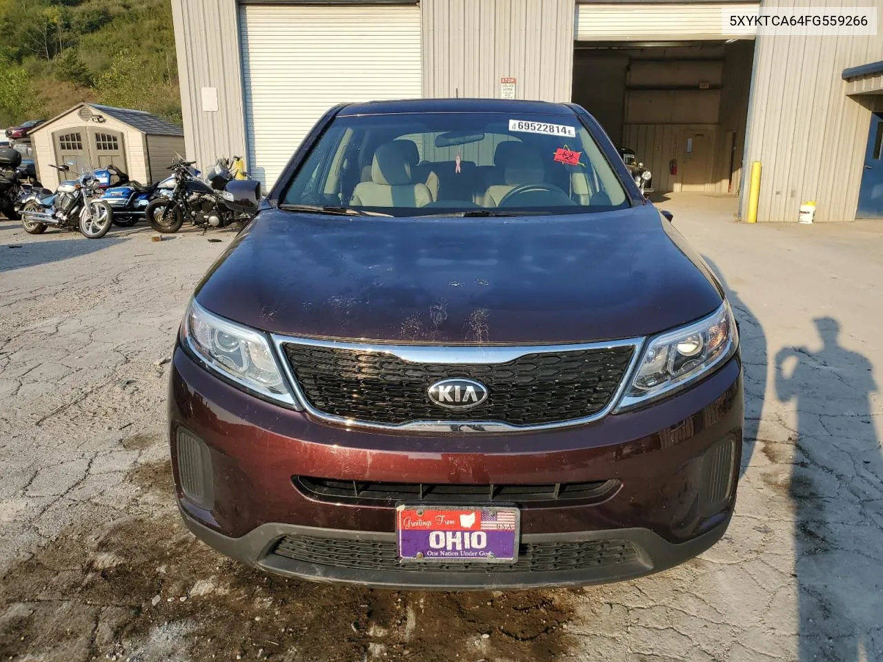 5XYKTCA64FG559266 2015 Kia Sorento Lx