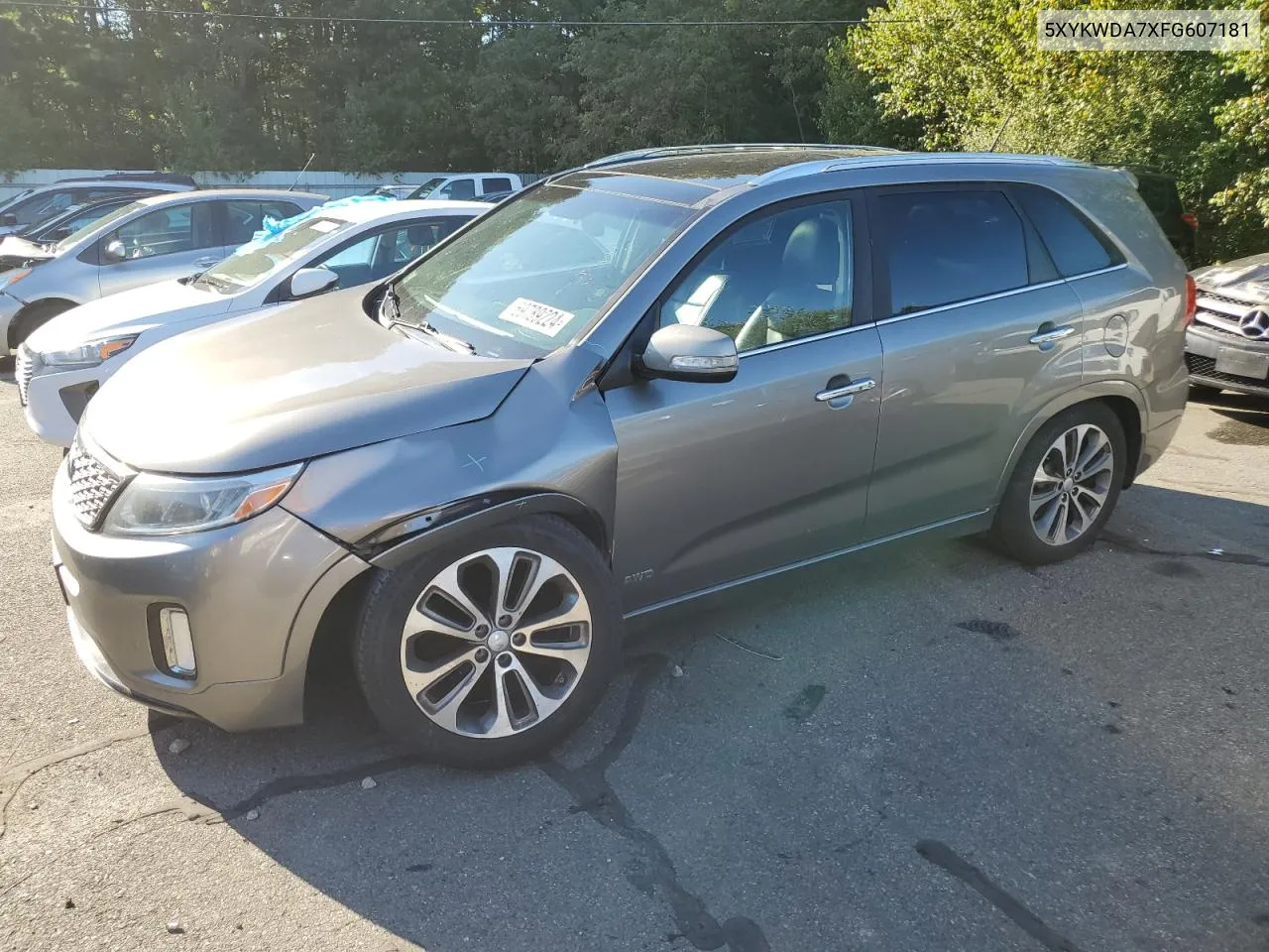 5XYKWDA7XFG607181 2015 Kia Sorento Sx