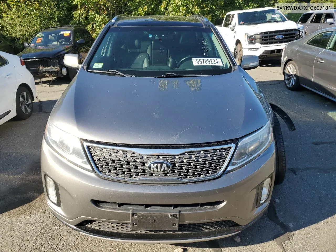 5XYKWDA7XFG607181 2015 Kia Sorento Sx