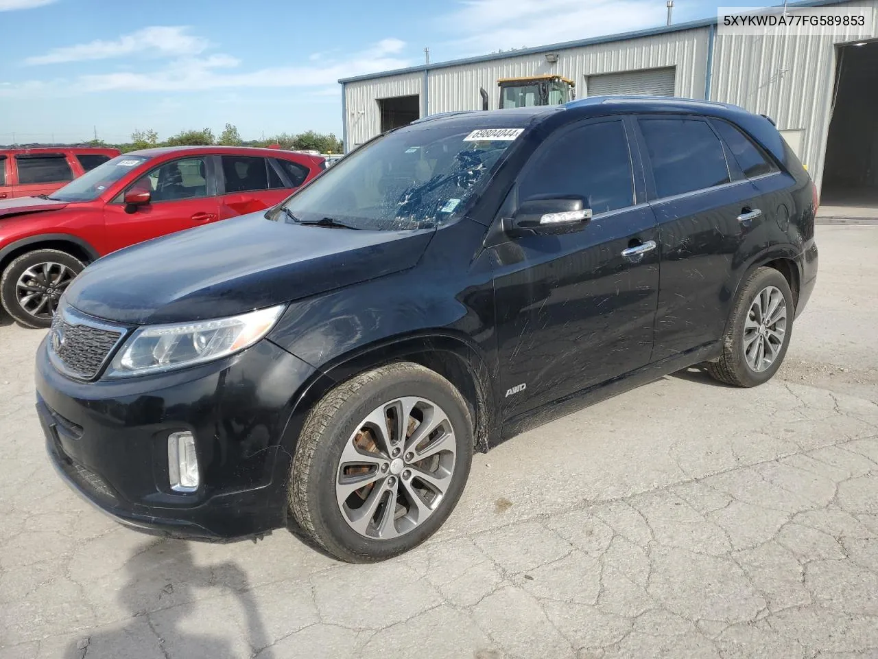 2015 Kia Sorento Sx VIN: 5XYKWDA77FG589853 Lot: 69804044