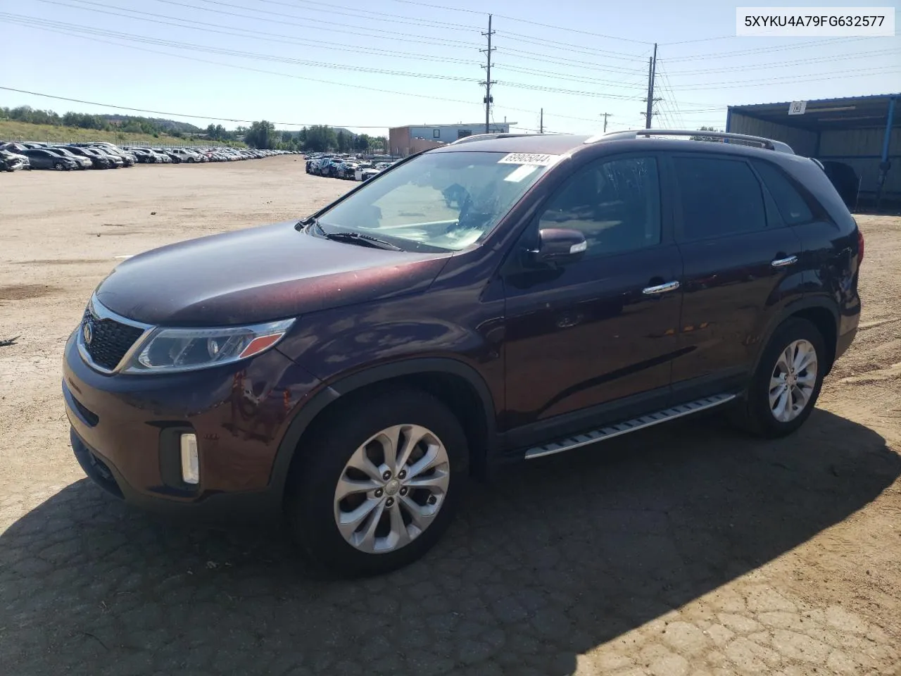 2015 Kia Sorento Ex VIN: 5XYKU4A79FG632577 Lot: 69905044