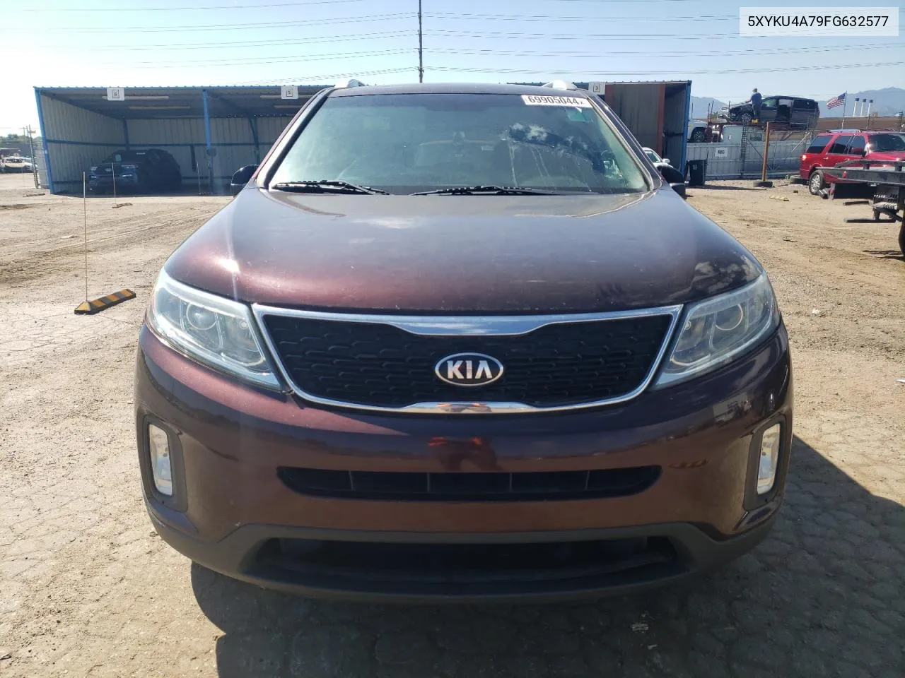 2015 Kia Sorento Ex VIN: 5XYKU4A79FG632577 Lot: 69905044