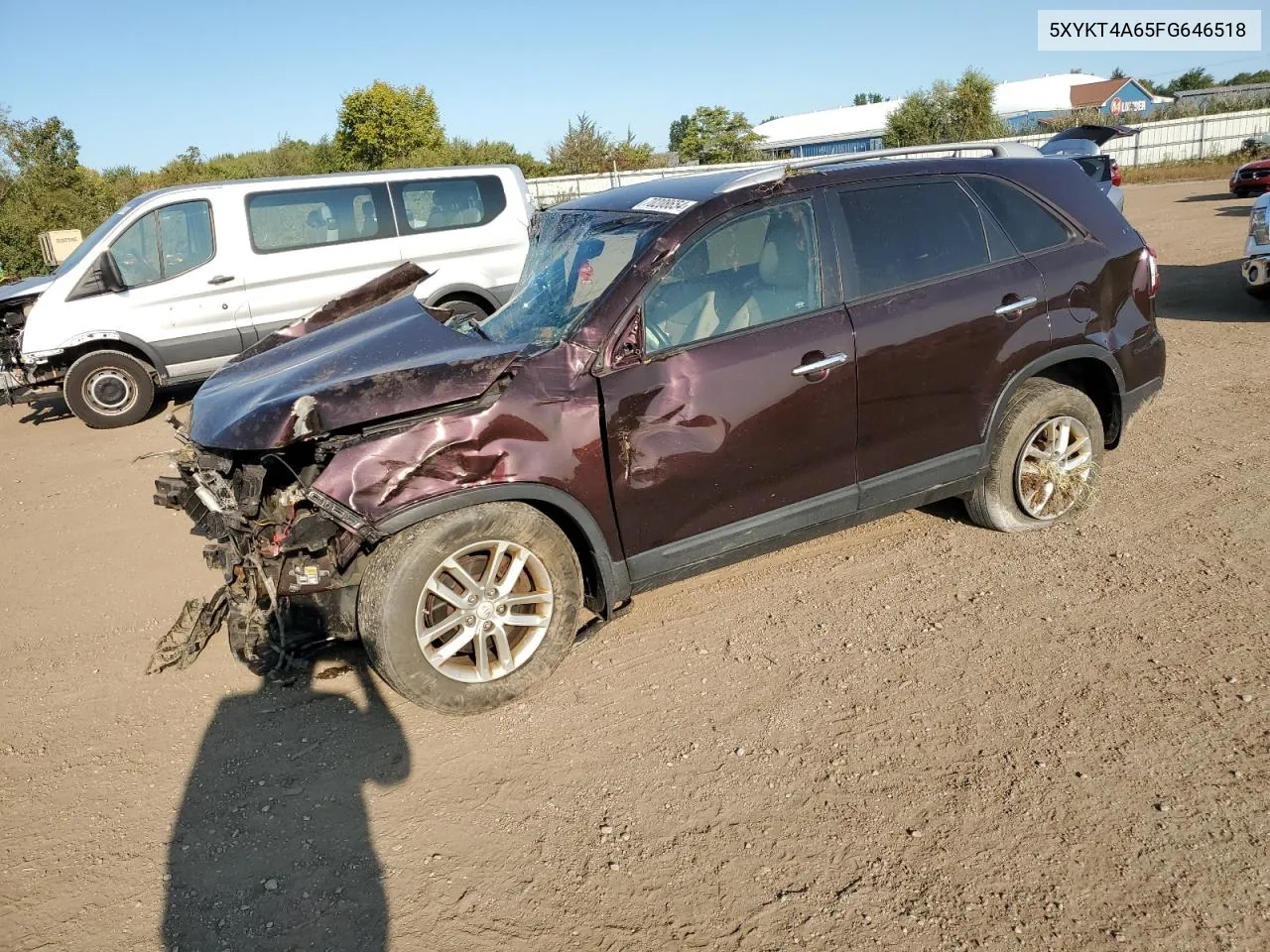 5XYKT4A65FG646518 2015 Kia Sorento Lx