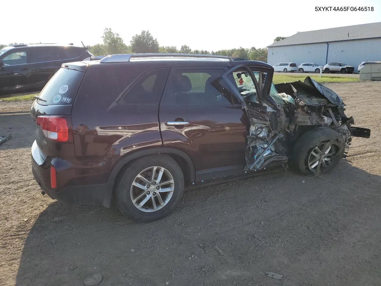 5XYKT4A65FG646518 2015 Kia Sorento Lx