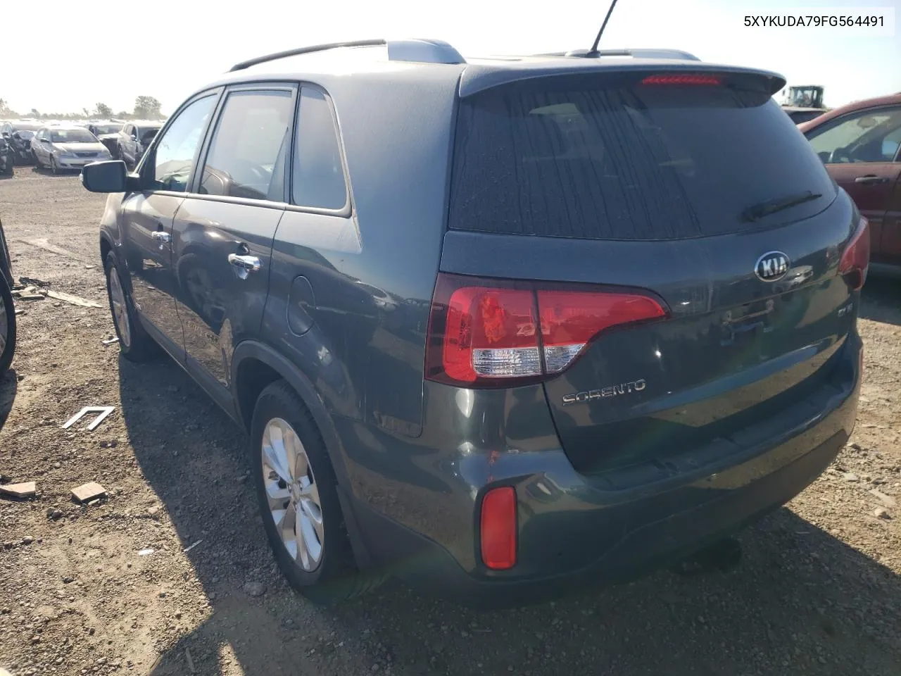 2015 Kia Sorento Ex VIN: 5XYKUDA79FG564491 Lot: 70230224