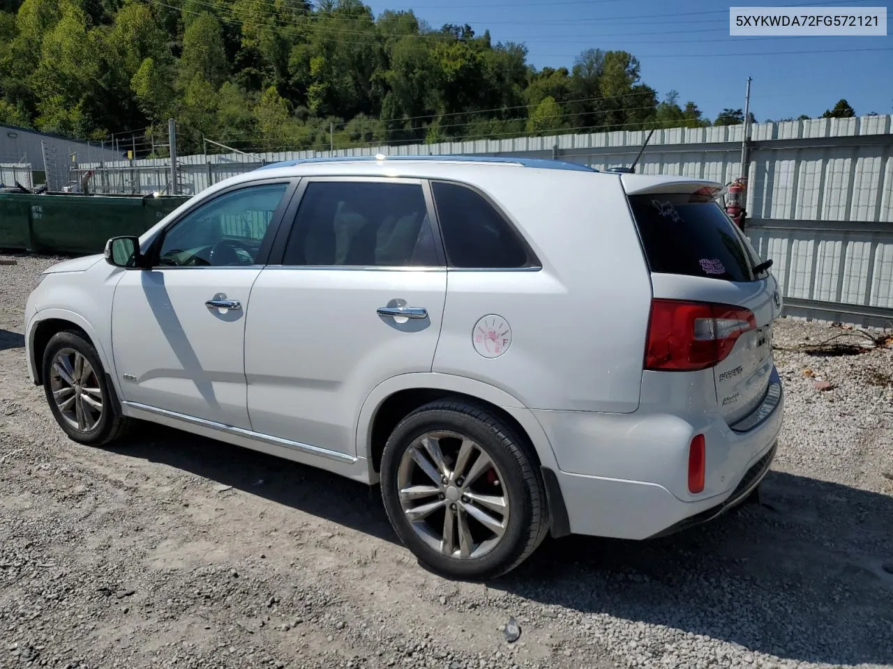 5XYKWDA72FG572121 2015 Kia Sorento Sx