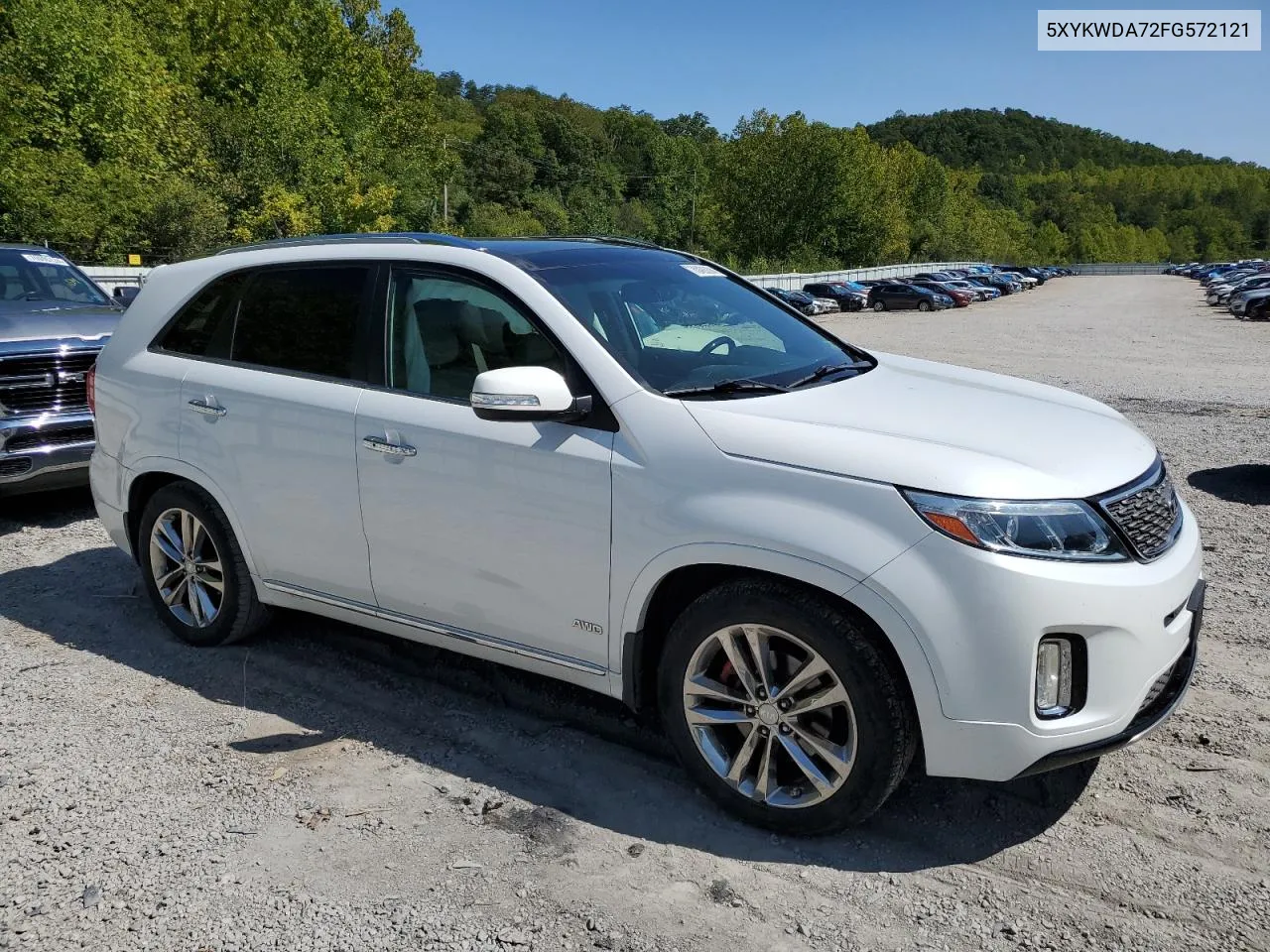 5XYKWDA72FG572121 2015 Kia Sorento Sx