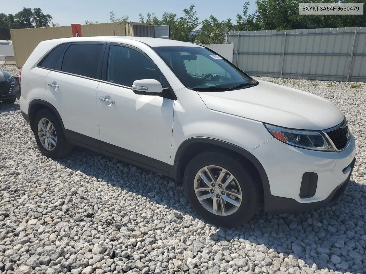 2015 Kia Sorento Lx VIN: 5XYKT3A64FG630479 Lot: 70650084