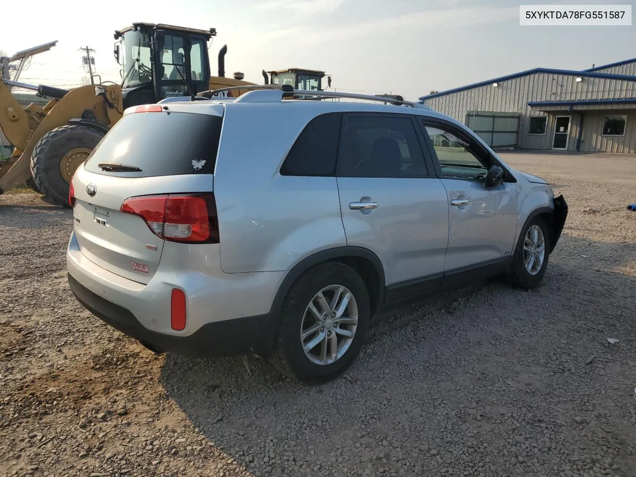 5XYKTDA78FG551587 2015 Kia Sorento Lx