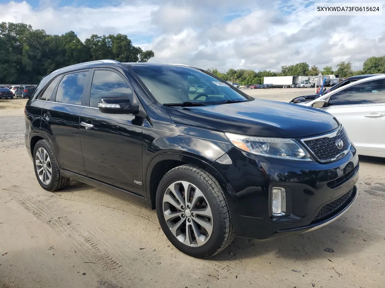 2015 Kia Sorento Sx VIN: 5XYKWDA73FG615624 Lot: 71048214