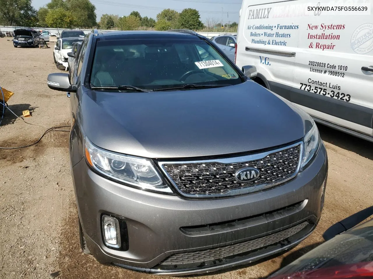 5XYKWDA75FG556639 2015 Kia Sorento Sx