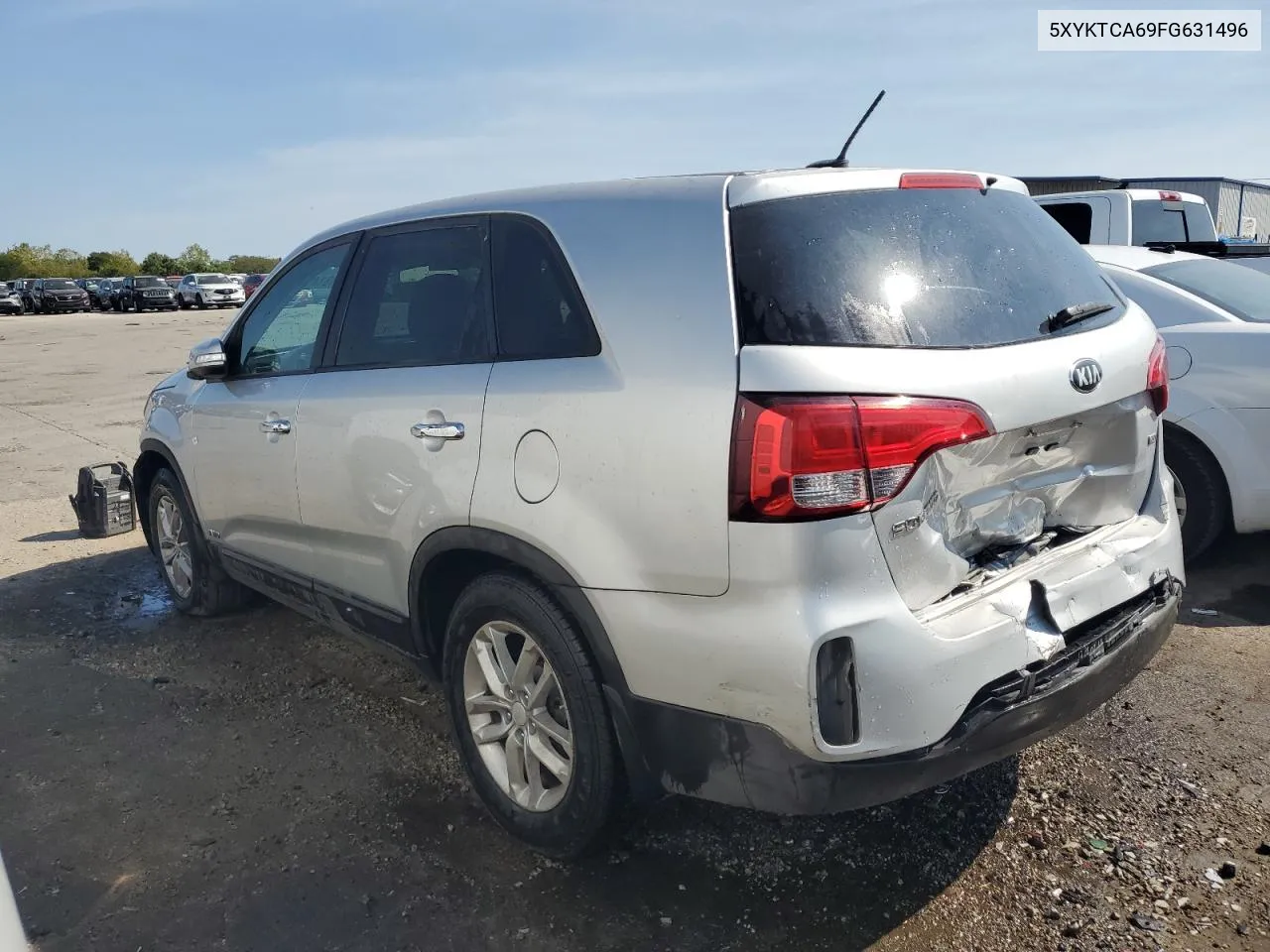 2015 Kia Sorento Lx VIN: 5XYKTCA69FG631496 Lot: 71314154