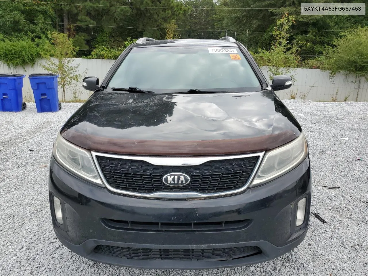 2015 Kia Sorento Lx VIN: 5XYKT4A63FG657453 Lot: 71602304