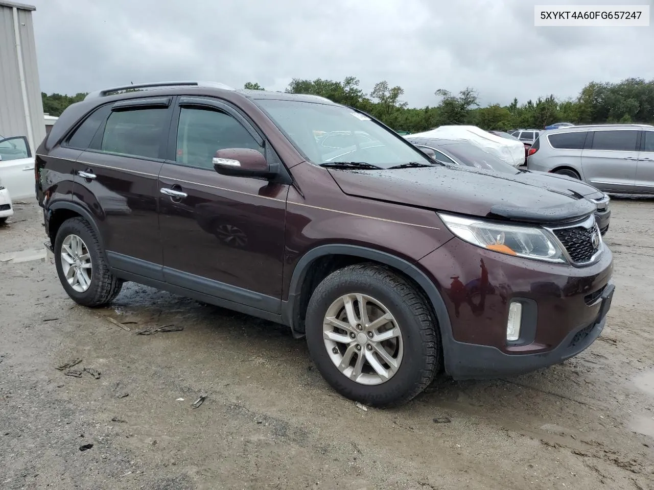 5XYKT4A60FG657247 2015 Kia Sorento Lx