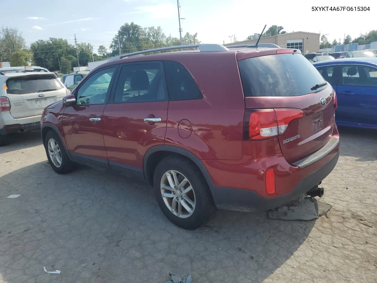 5XYKT4A67FG615304 2015 Kia Sorento Lx