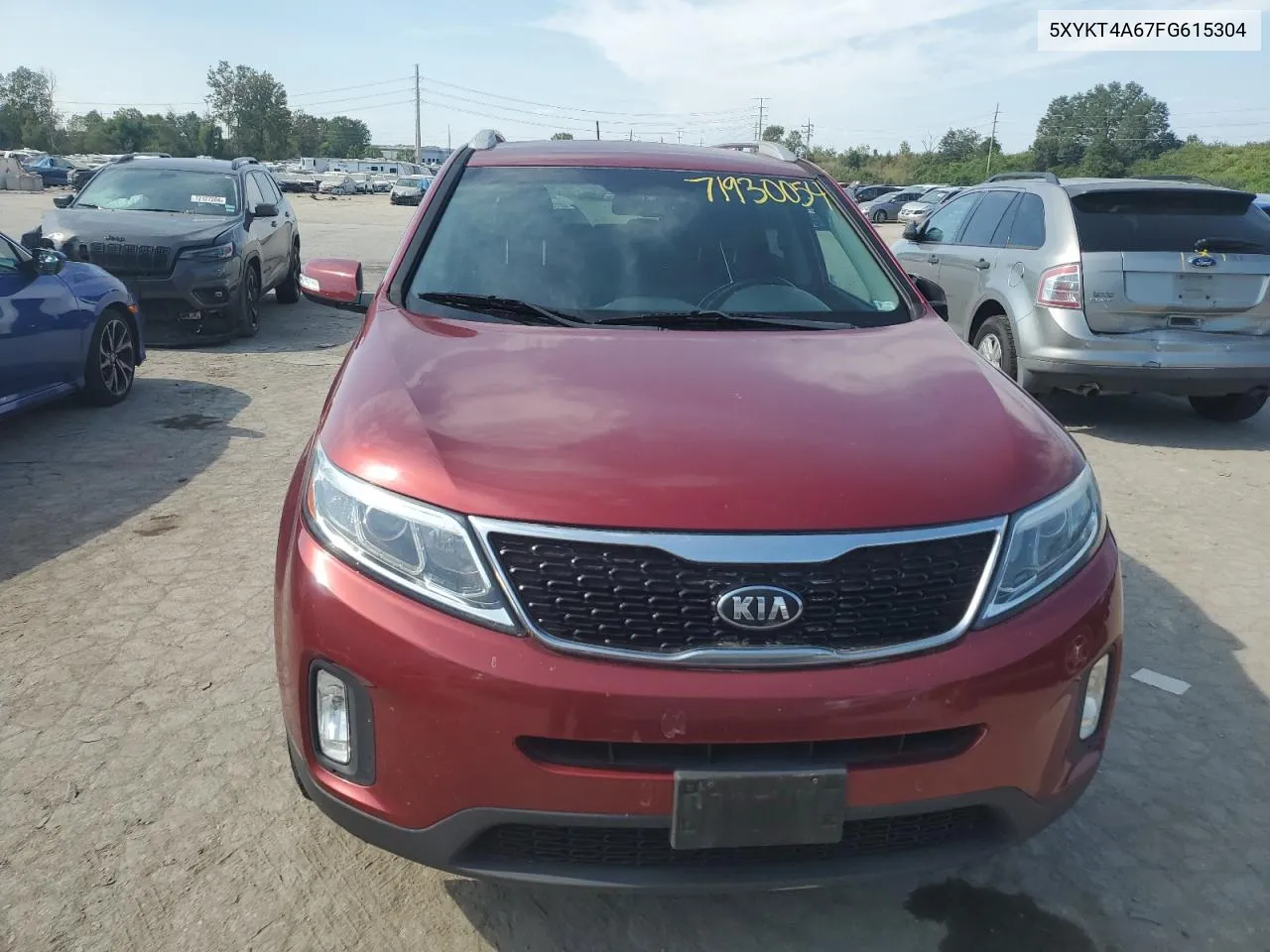 5XYKT4A67FG615304 2015 Kia Sorento Lx