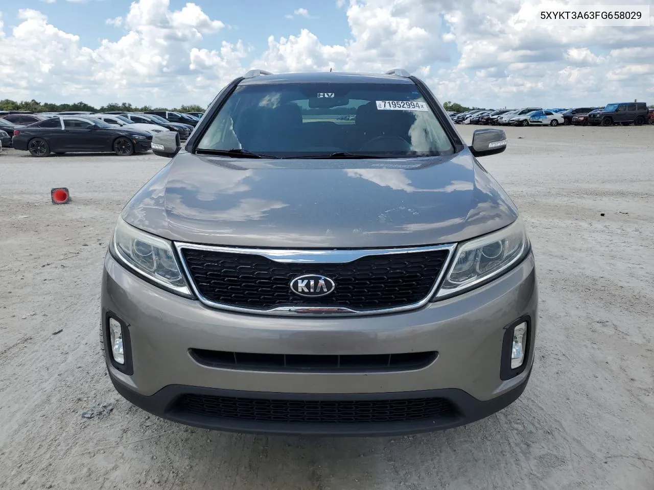 2015 Kia Sorento Lx VIN: 5XYKT3A63FG658029 Lot: 71952994