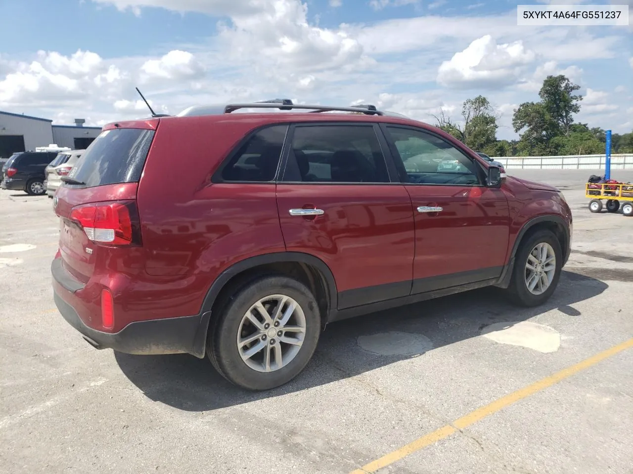 5XYKT4A64FG551237 2015 Kia Sorento Lx