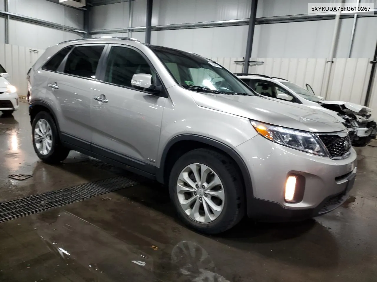 5XYKUDA75FG610267 2015 Kia Sorento Ex