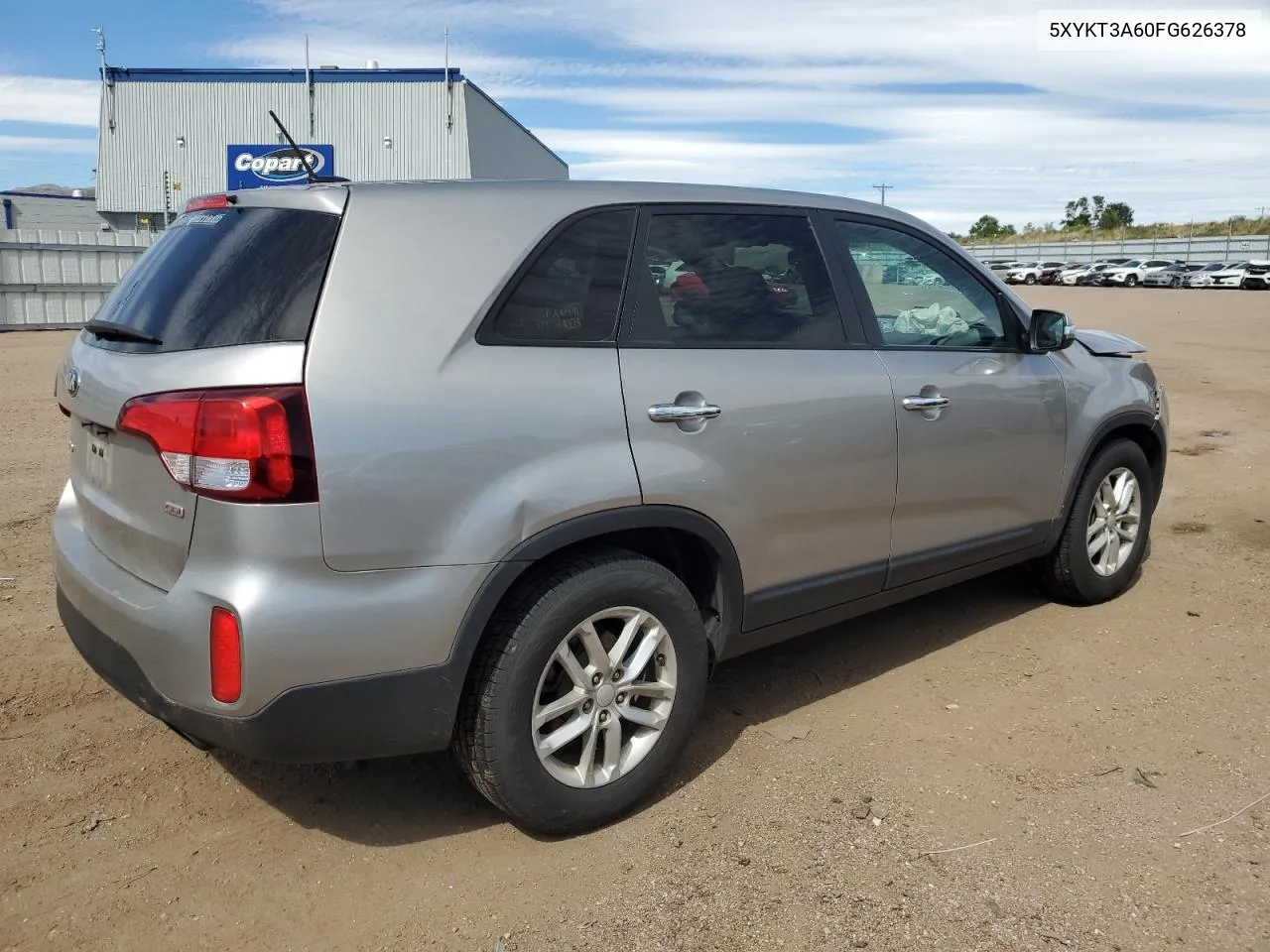 5XYKT3A60FG626378 2015 Kia Sorento Lx