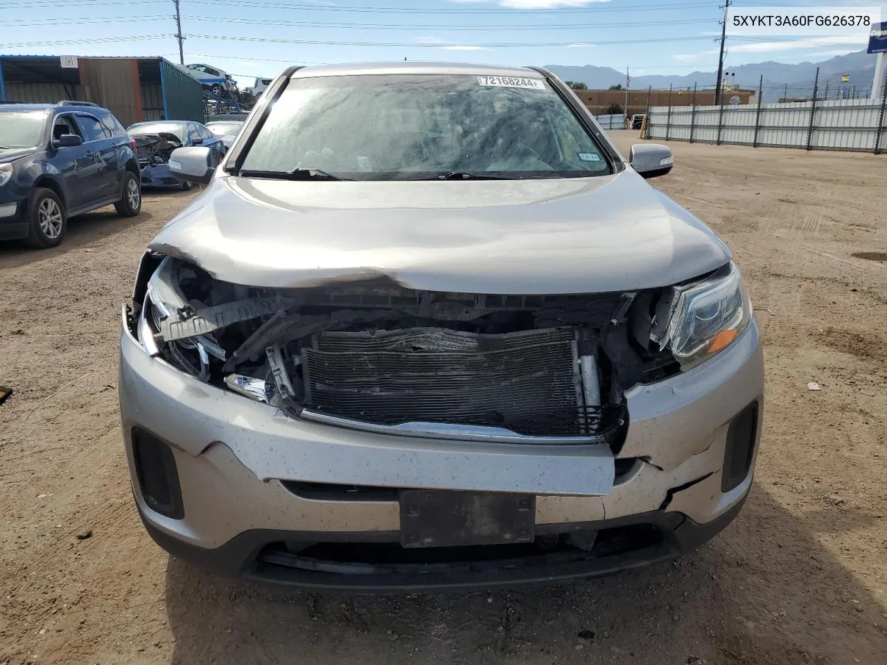 5XYKT3A60FG626378 2015 Kia Sorento Lx