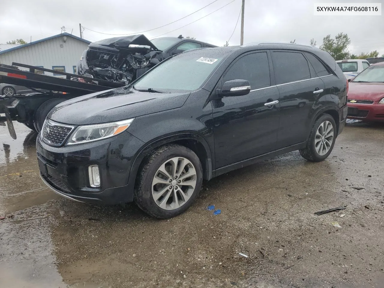 5XYKW4A74FG608116 2015 Kia Sorento Sx