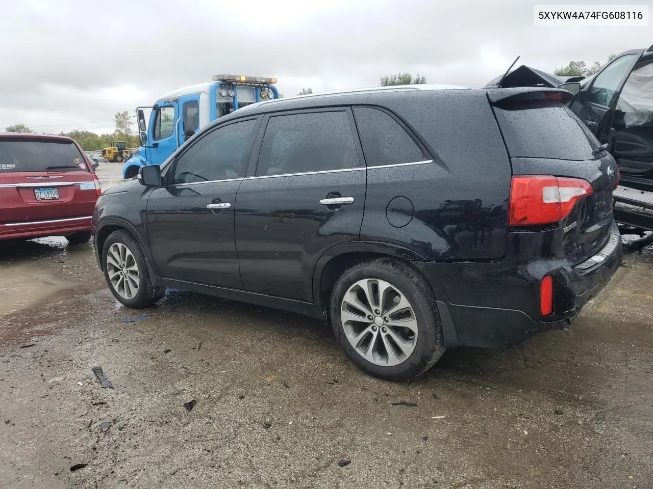 5XYKW4A74FG608116 2015 Kia Sorento Sx