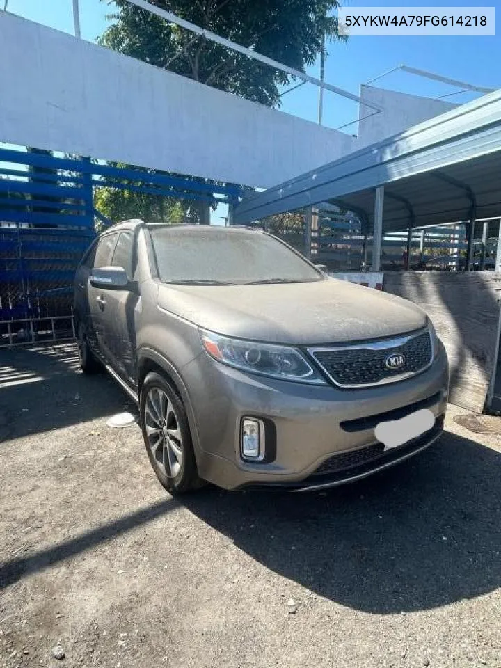 5XYKW4A79FG614218 2015 Kia Sorento Sx V6