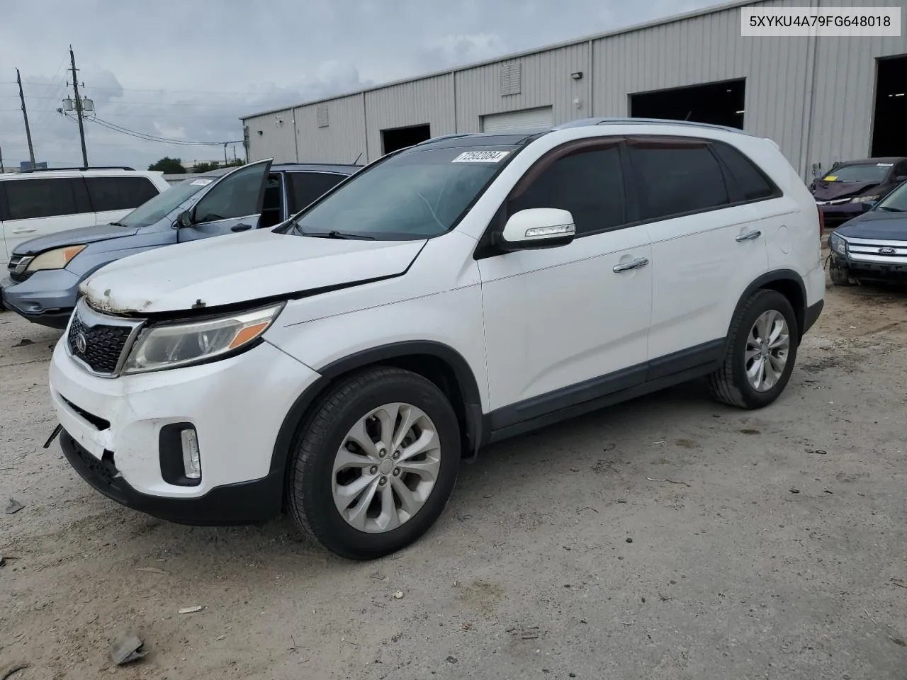 2015 Kia Sorento Ex VIN: 5XYKU4A79FG648018 Lot: 72502084