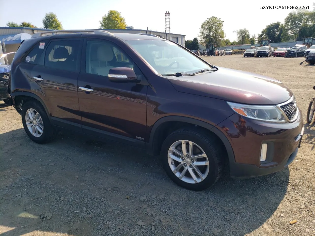 5XYKTCA61FG637261 2015 Kia Sorento Lx